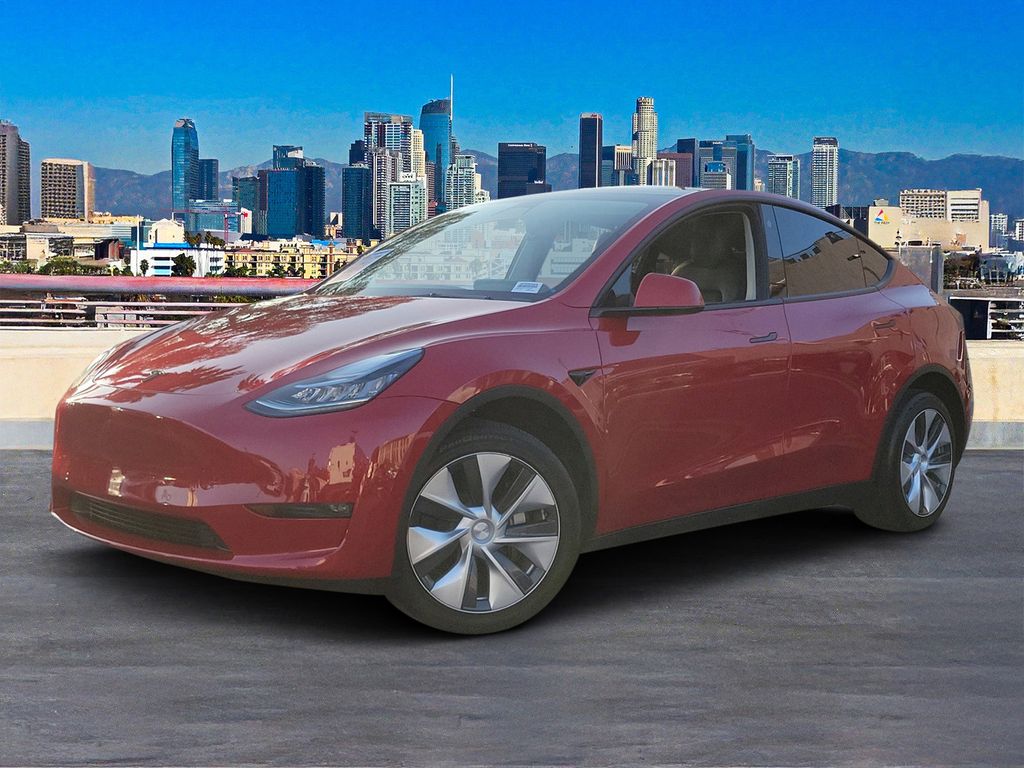Used 2022 Tesla Model Y Long Range with VIN 7SAYGDEE1NF506684 for sale in Los Angeles, CA