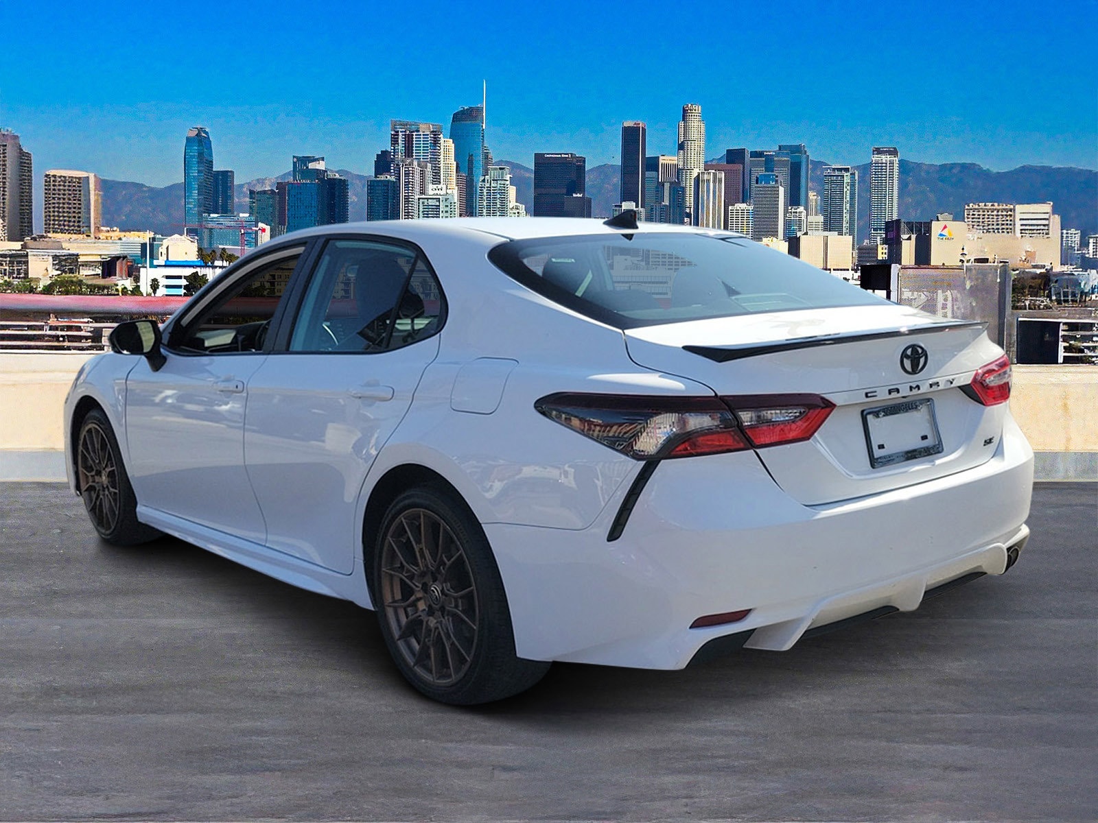 Used 2024 Toyota Camry SE Nightshade with VIN 4T1G11AK8RU206704 for sale in Los Angeles, CA