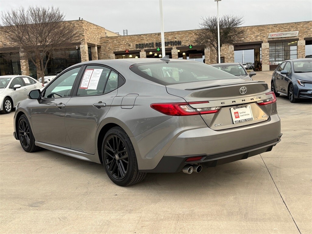 Certified 2025 Toyota Camry SE Sedan