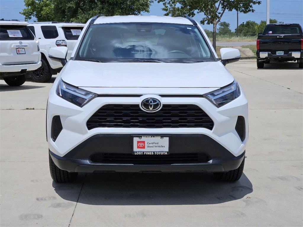 Certified 2022 Toyota RAV4 XLE with VIN 2T3W1RFV7NW190316 for sale in Bastrop, TX