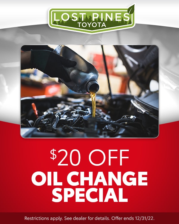 $20 OFF Oil Change Special