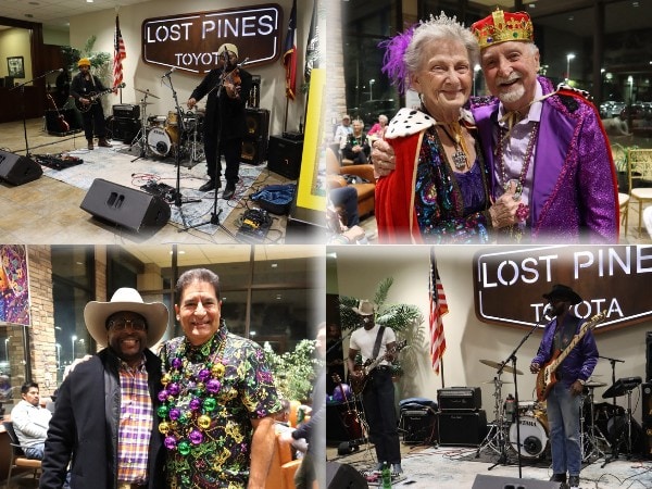  Person cheerfully signing documents.