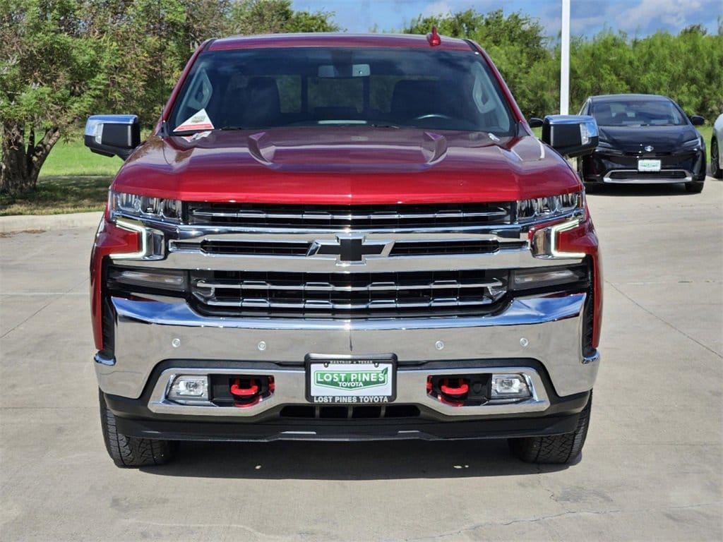 Used 2021 Chevrolet Silverado 1500 LTZ with VIN 1GCUYGET1MZ296881 for sale in Bastrop, TX