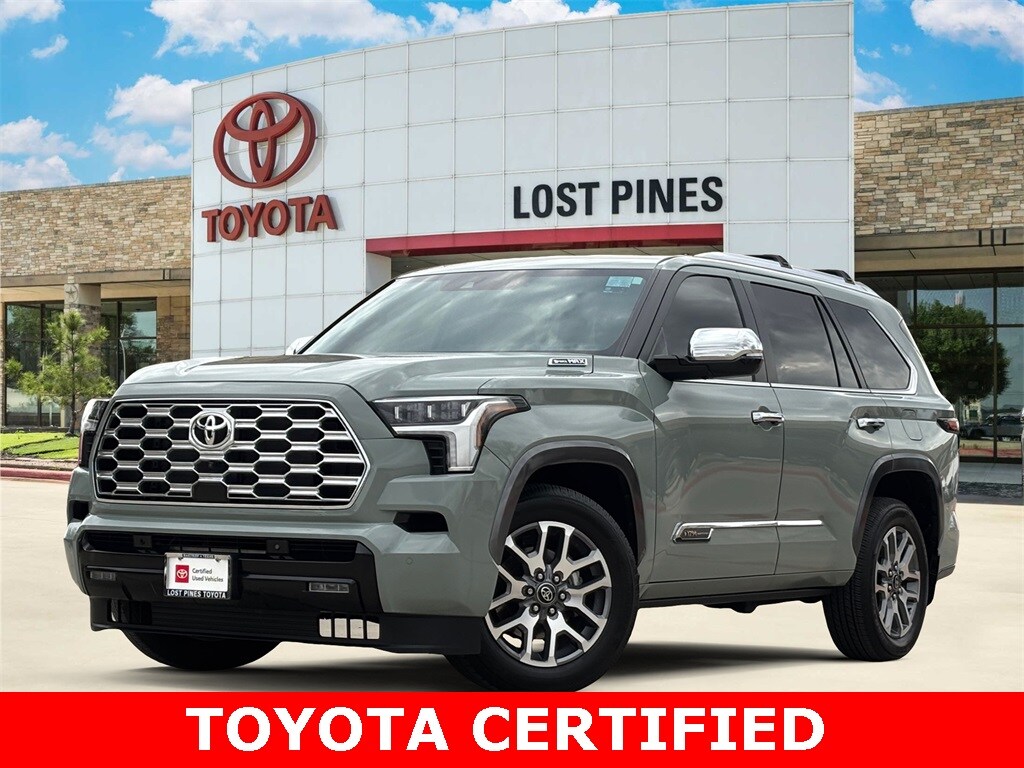 Certified 2025 Toyota Sequoia 1794 Edition SUV