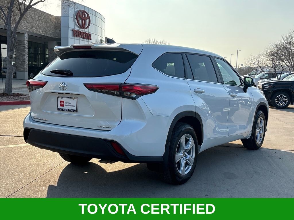 Certified 2023 Toyota Highlander LE SUV
