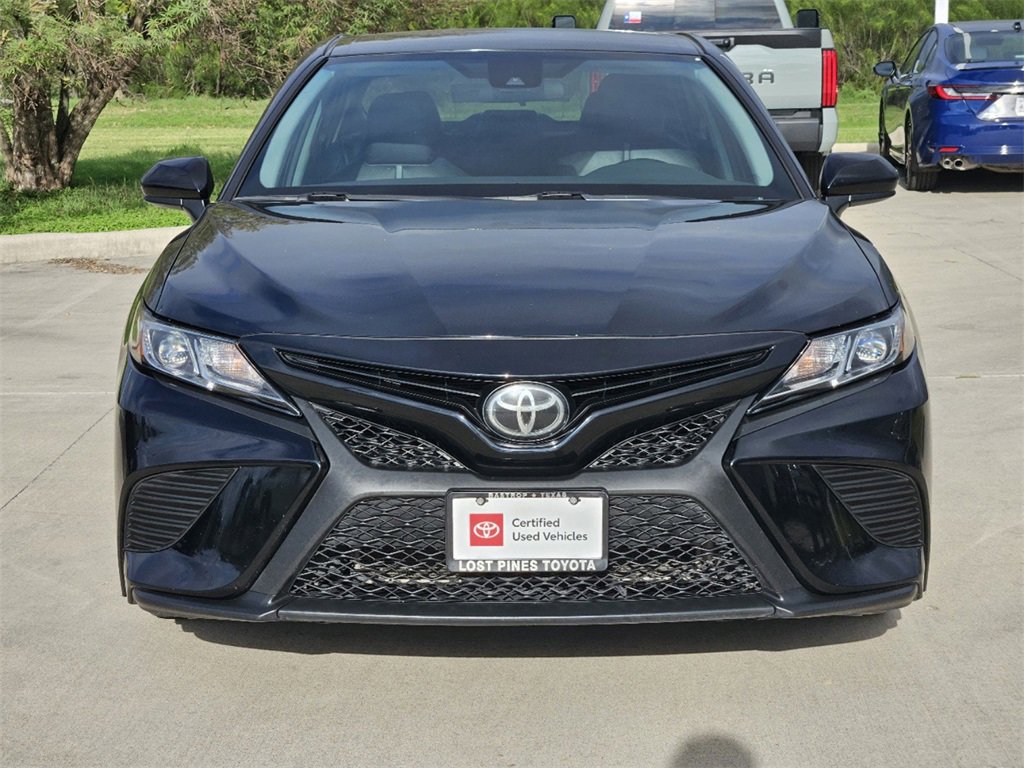 Certified 2019 Toyota Camry SE with VIN 4T1B11HK4KU297038 for sale in Bastrop, TX