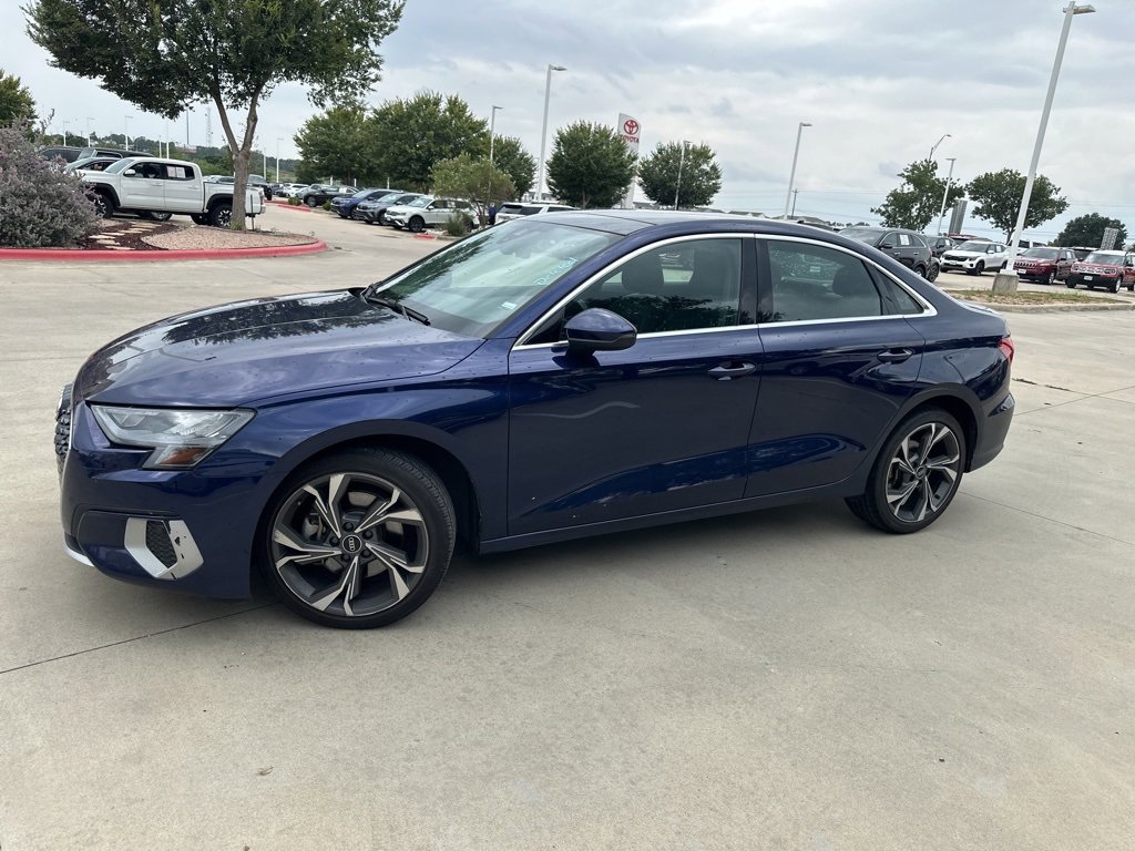 Used 2022 Audi A3 Sedan Premium with VIN WAUAUDGY9NA087892 for sale in Bastrop, TX