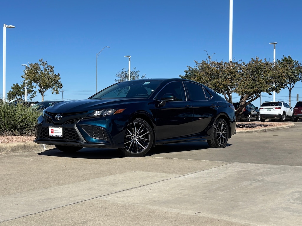 Used 2021 Toyota Camry SE Nightshade Sedan
