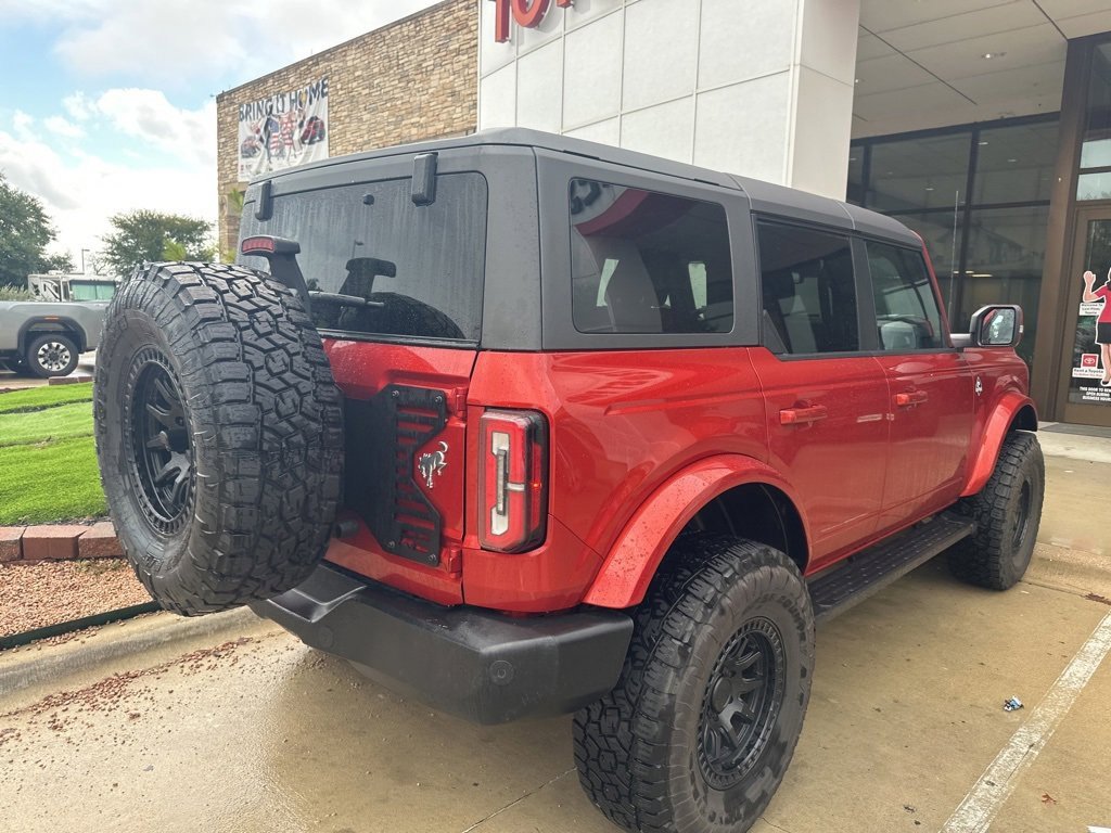 Used 2024 Ford Bronco 4-Door Outer Banks with VIN 1FMDE8BH2RLA12873 for sale in Bastrop, TX