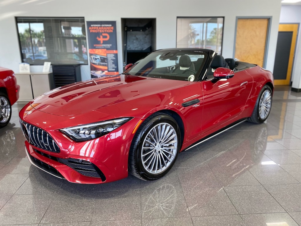 Certified 2023 Mercedes-Benz SL43 AMG Roadster - NEW $116,085.00