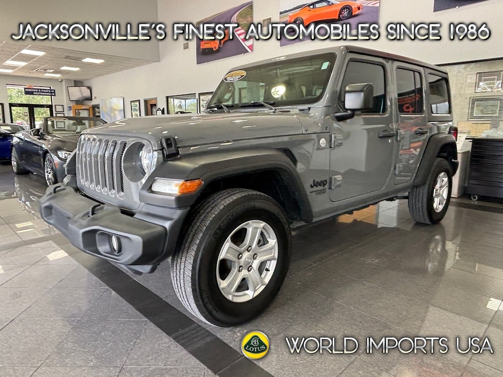 Certified 2021 Jeep Wrangler Unlimited Sport S - Rare V6 Turbo Diesel