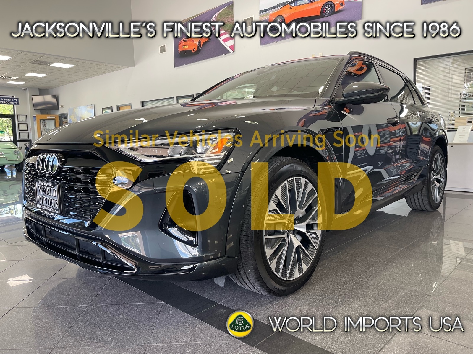 Certified 2024 Audi Q8 e-tron Premium Plus with VIN WA15AAGE3RB053118 for sale in Jacksonville, FL