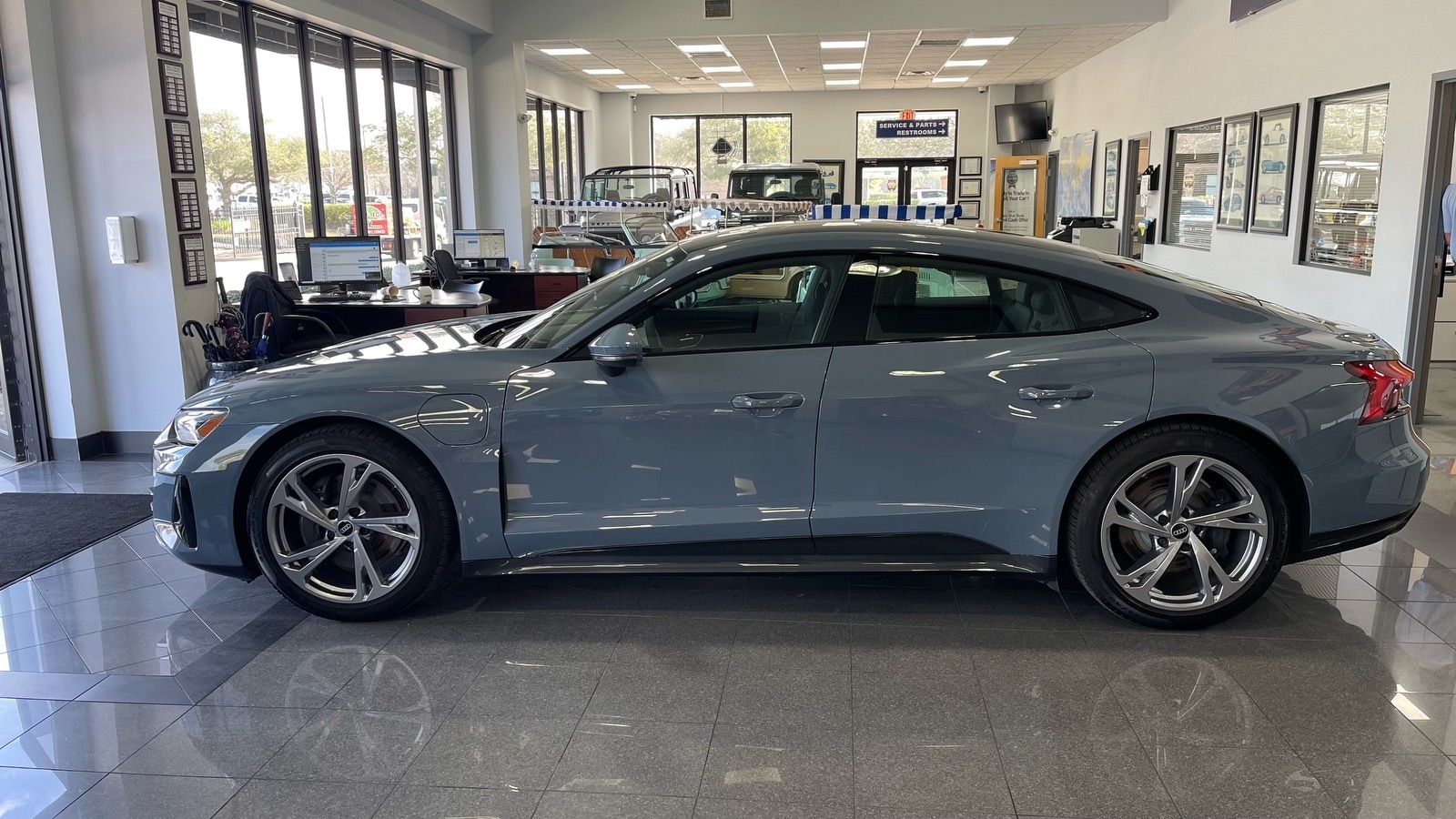 Certified 2023 Audi e-tron GT Premium Plus with VIN WAUFJBFW2P7002524 for sale in Jacksonville, FL