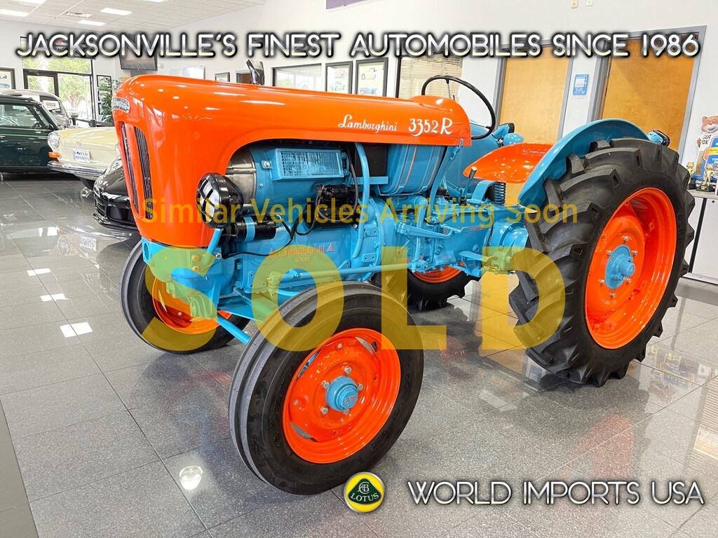 Certified 1960 Lamborghini Tractor 3352R Tractor - (Collector Series)