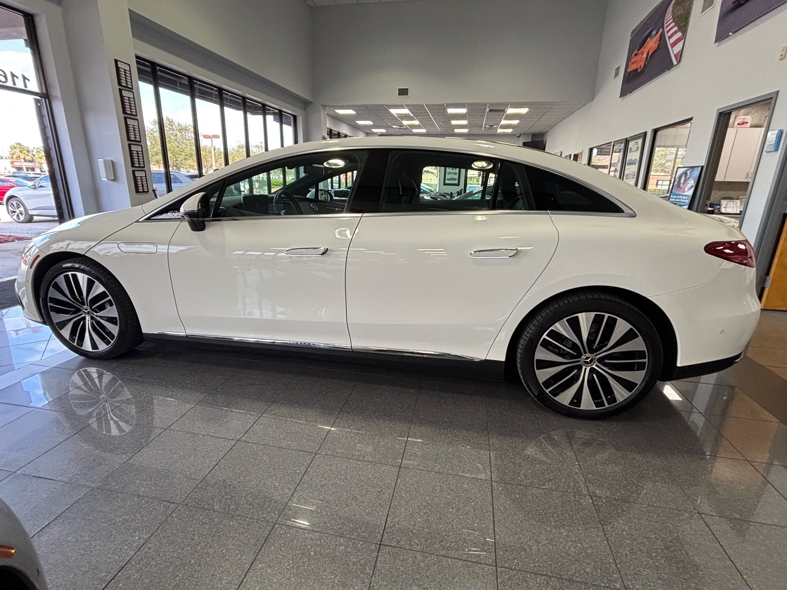 Certified 2023 Mercedes-Benz EQE Base with VIN W1KEG1CB8PF035564 for sale in Jacksonville, FL