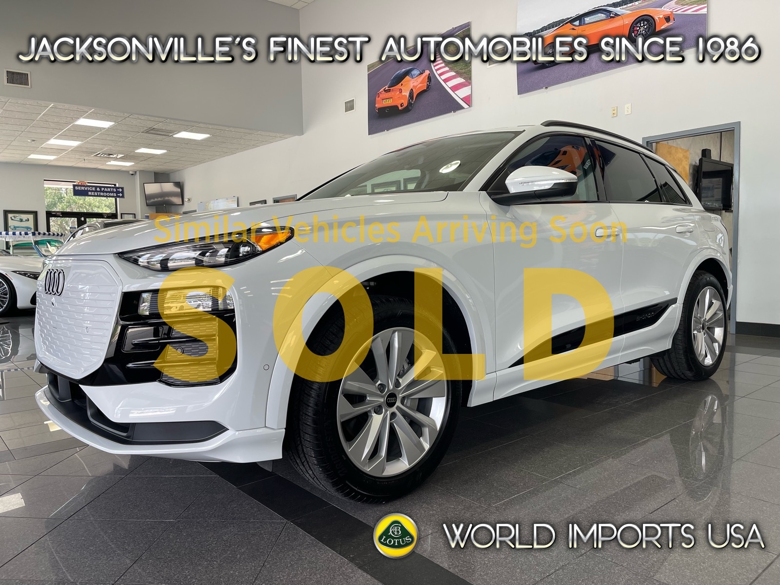 Certified 2025 Audi Q6 e-tron Premium with VIN WA112BGF9SA016967 for sale in Jacksonville, FL