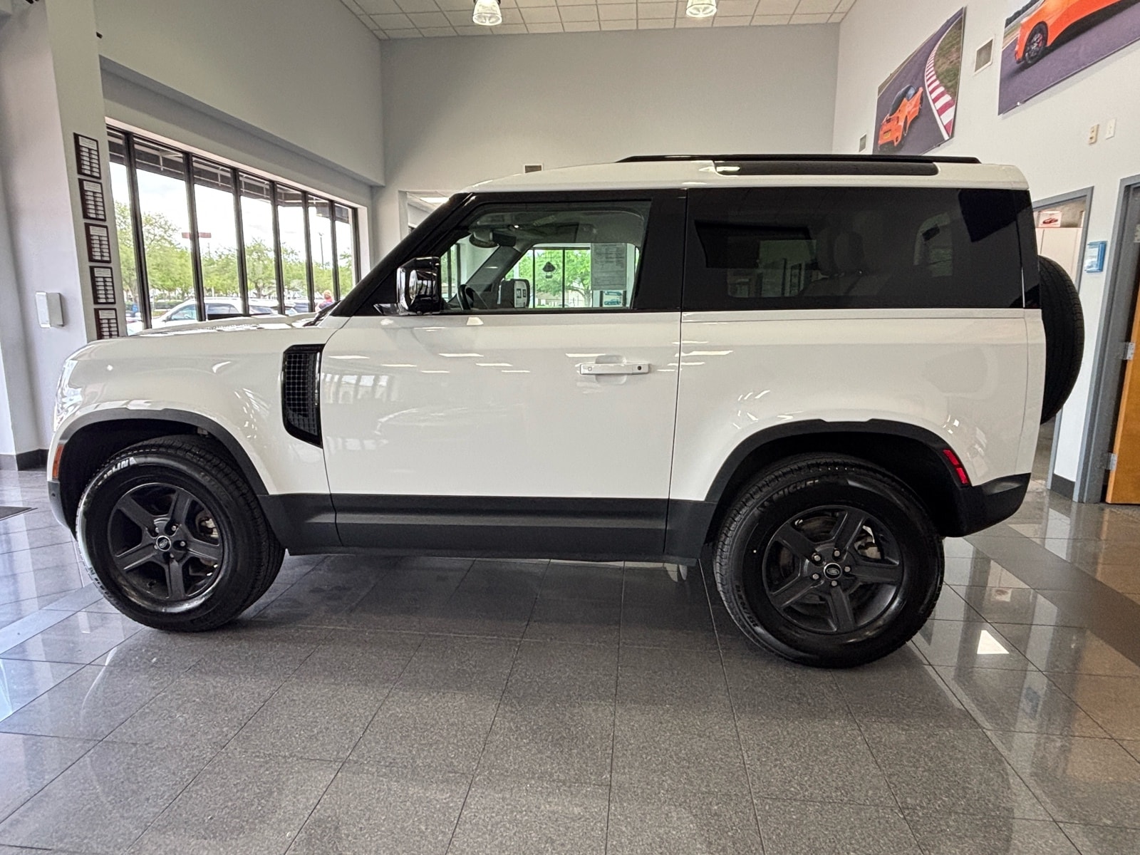 Certified 2022 Land Rover Defender S with VIN SALEJ6RX3N2086737 for sale in Jacksonville, FL
