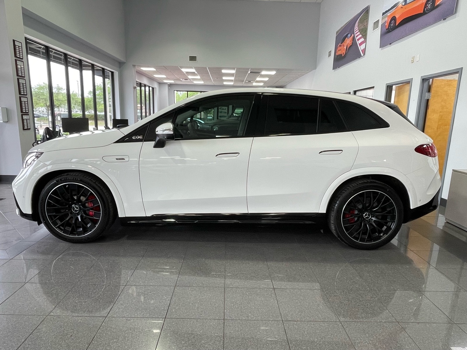 Certified 2024 Mercedes-Benz EQE SUV Base with VIN 4JGGM5DB5RA002423 for sale in Jacksonville, FL