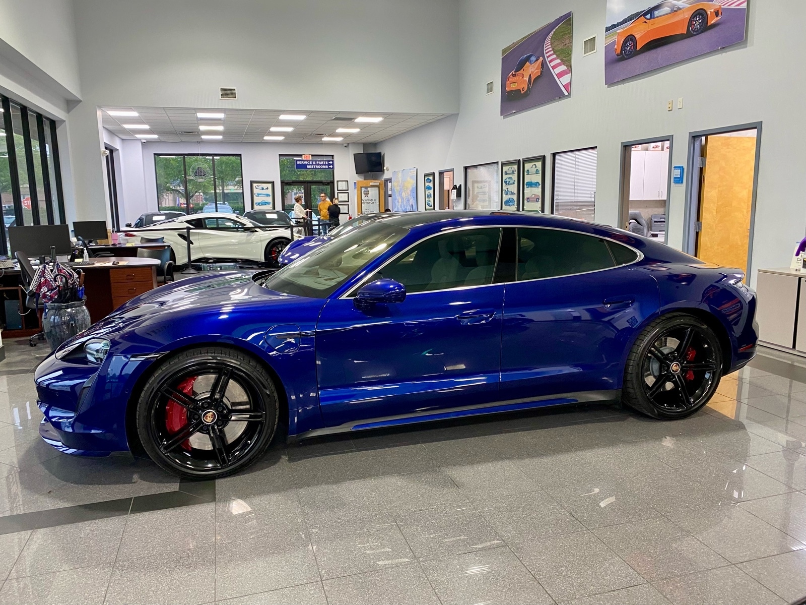 Certified 2020 Porsche Taycan Turbo with VIN WP0AC2Y10LSA72364 for sale in Jacksonville, FL