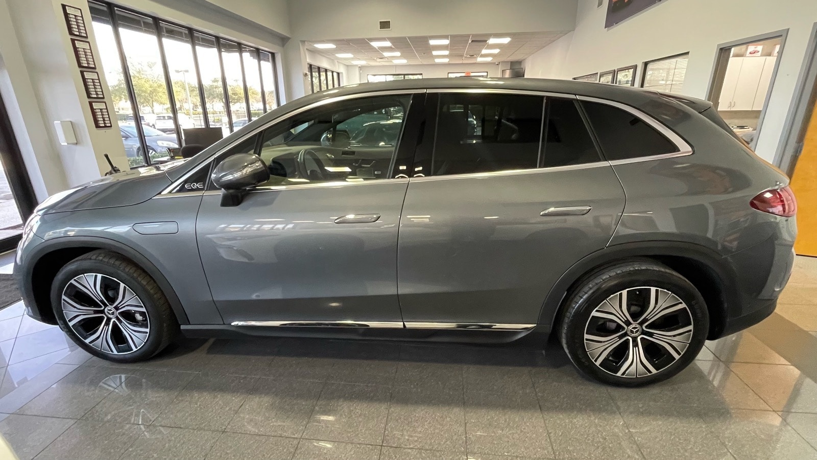 Certified 2023 Mercedes-Benz EQE SUV Base with VIN 4JGGM1CB3PA036349 for sale in Jacksonville, FL