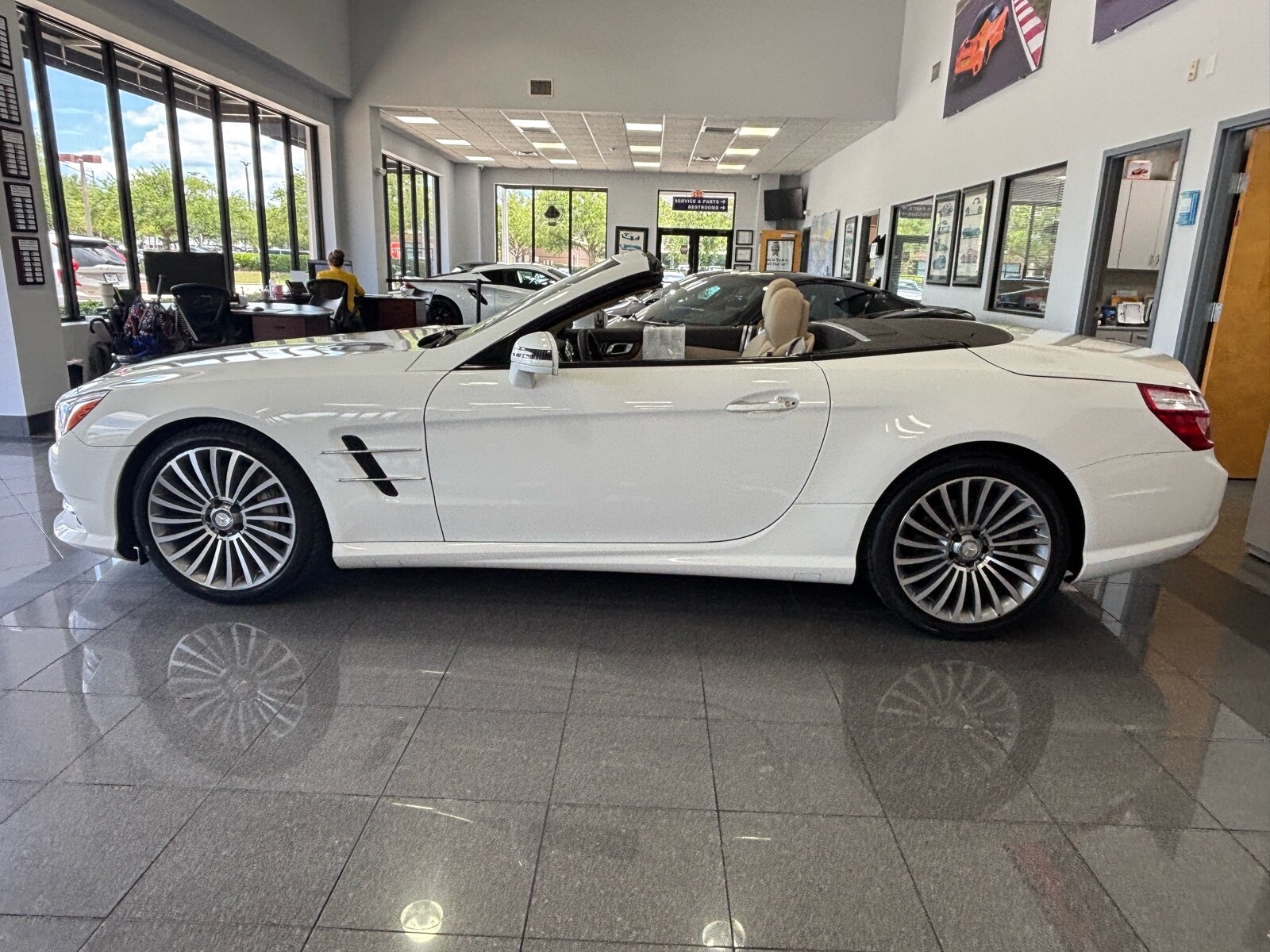 Certified 2015 Mercedes-Benz SL-Class SL400 with VIN WDDJK6FA1FF032968 for sale in Jacksonville, FL