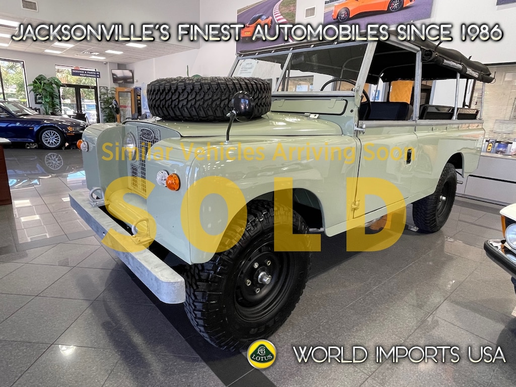 Certified 1966 Land Rover Series 2 A 109 3 Door Softtop - (Collector Series) SUV