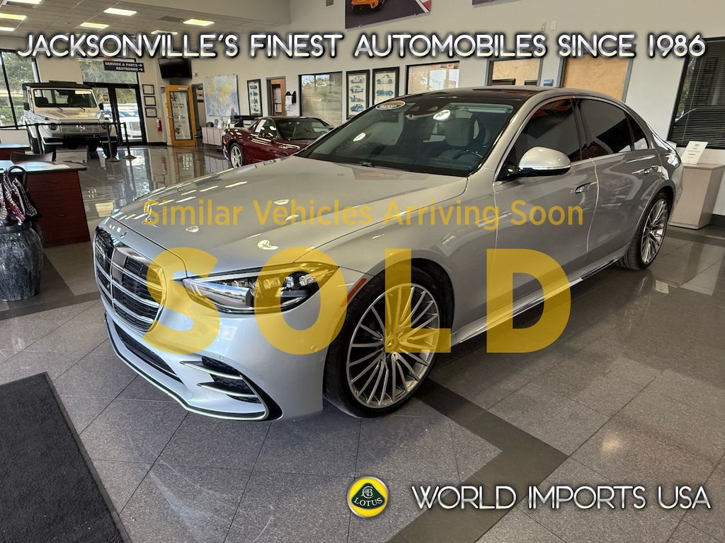 Certified 2021 Mercedes-Benz S-Class S 580 Sport 4matic - NEW $133,870.00
