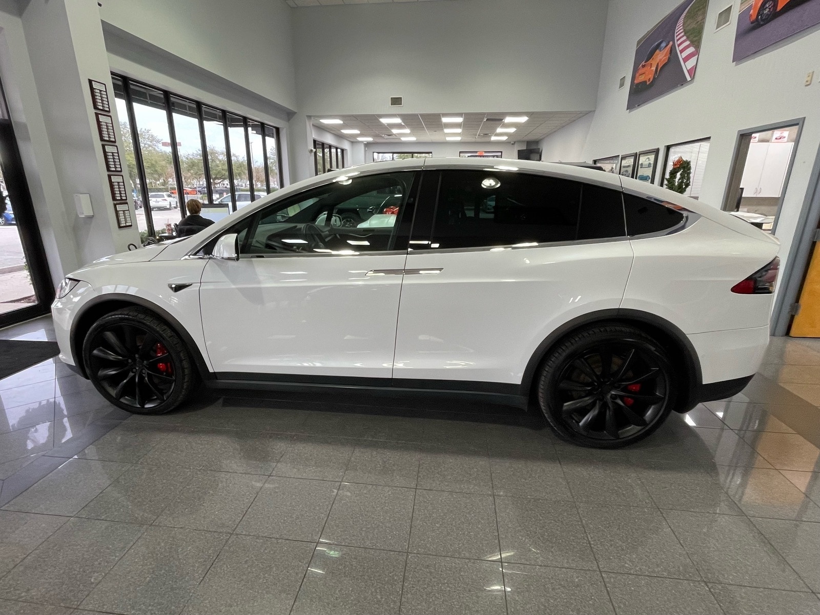 Certified 2021 Tesla Model X Performance with VIN 5YJXCBE40MF323839 for sale in Jacksonville, FL