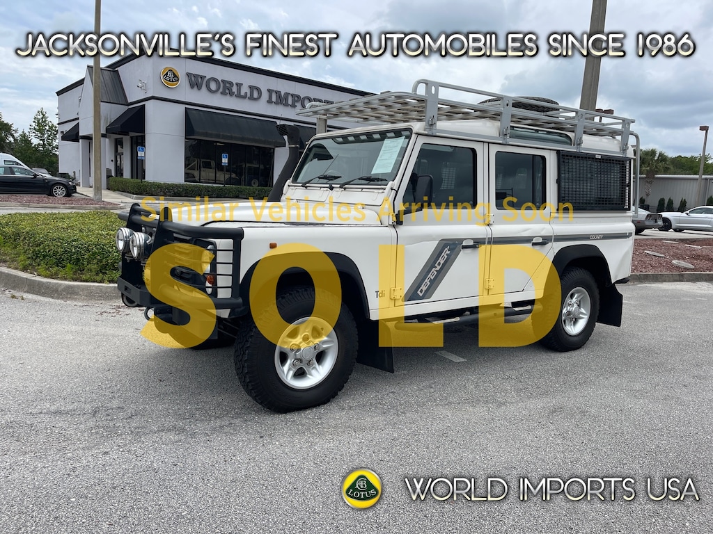 Certified 1997 Land Rover Defender 110 5-Door 300 TDI - (Collector Series)