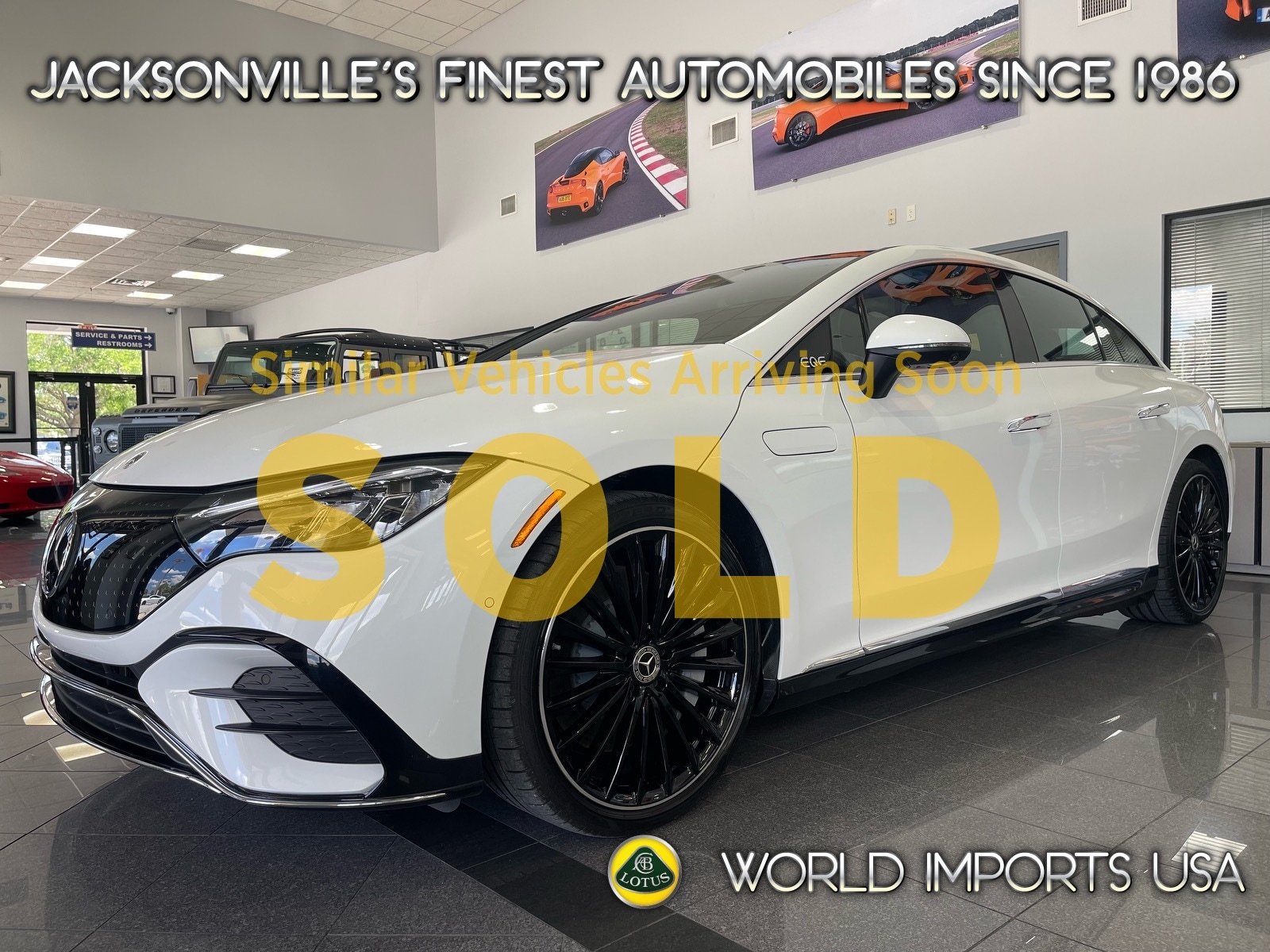 Certified 2024 Mercedes-Benz EQE Base with VIN W1KEG2BBXRF056748 for sale in Jacksonville, FL