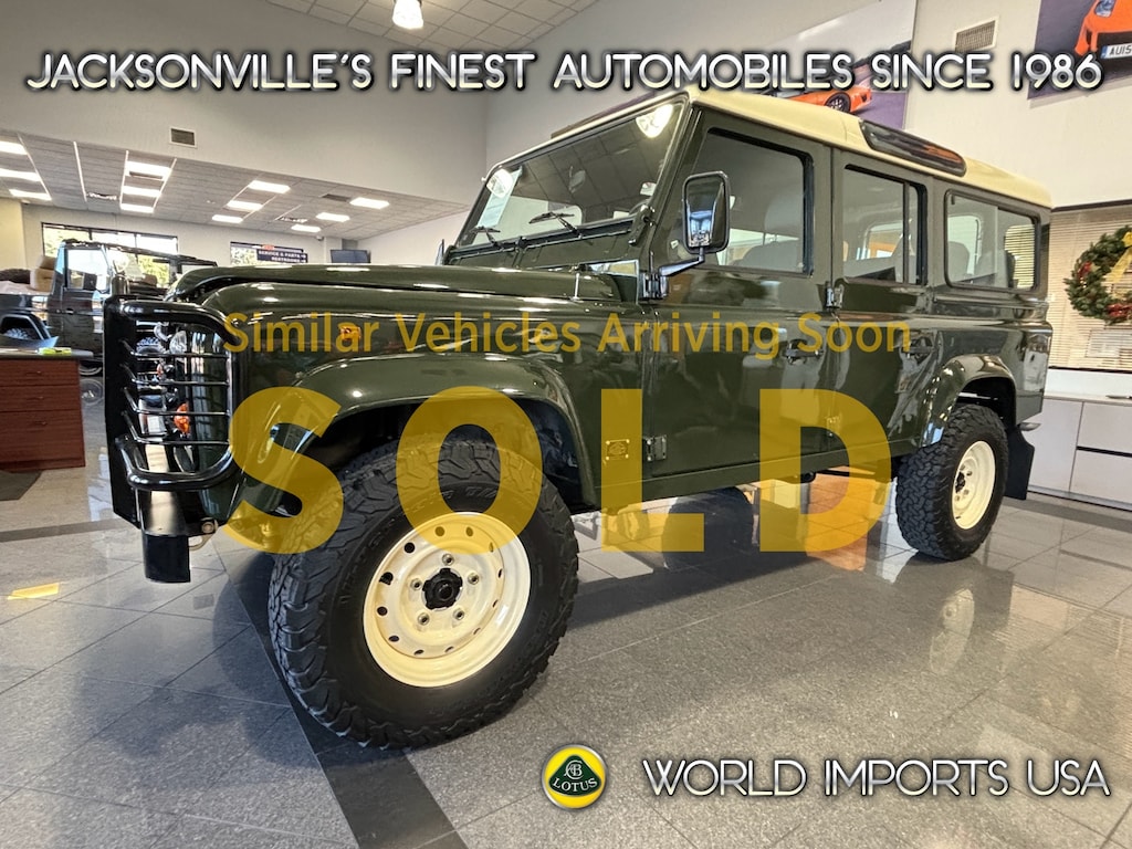 Certified 1997 Land Rover Defender 110 5-Door 300 TDI - (Collector Series)