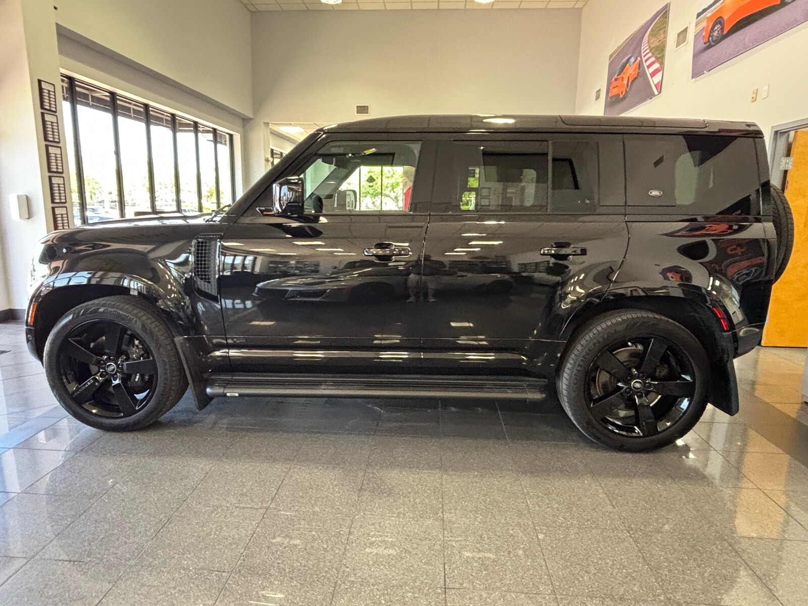 Certified 2024 Land Rover Defender V8 with VIN SALEBEEE9R2250932 for sale in Jacksonville, FL