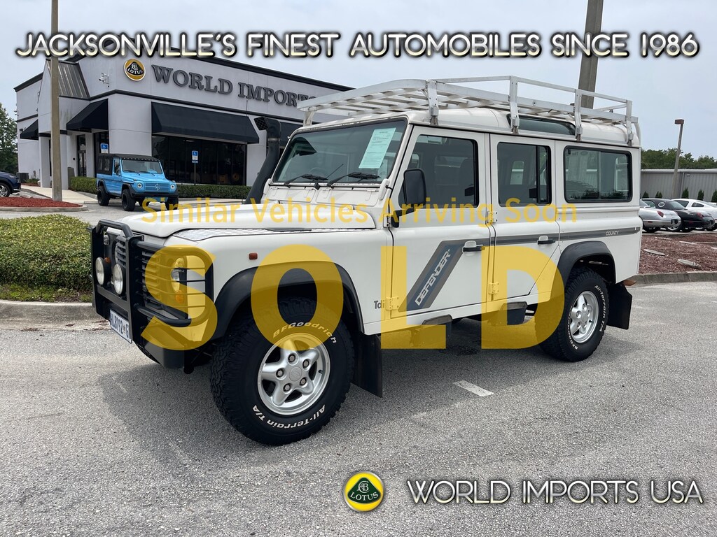 Certified 1996 Land Rover Defender 110 5-Door 300 TDI - (Collector Series)