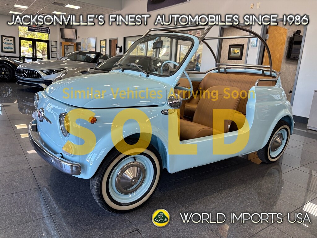 Certified 1969 FIAT Jolly 500 - (Frame-ON Restoration)