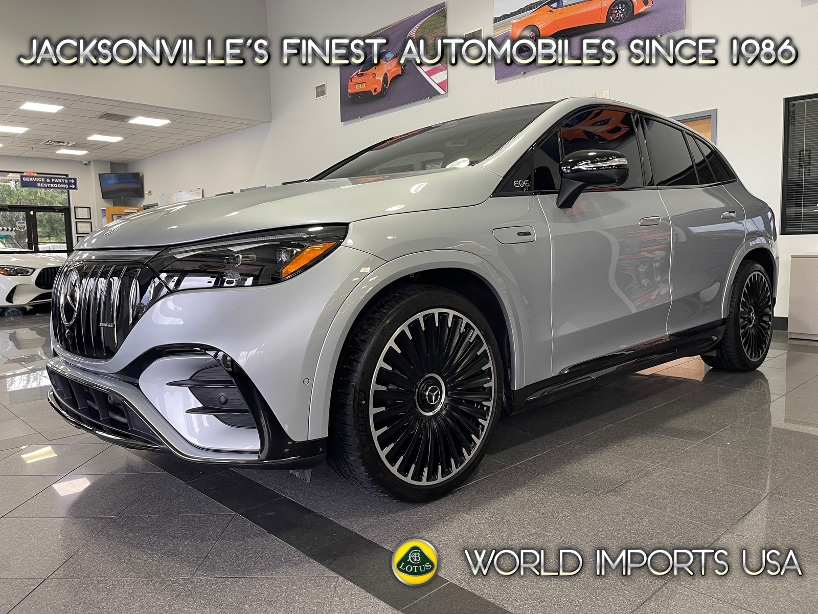 Certified 2025 Mercedes-Benz EQE SUV Base with VIN 4JGGM5DB7SA062953 for sale in Jacksonville, FL