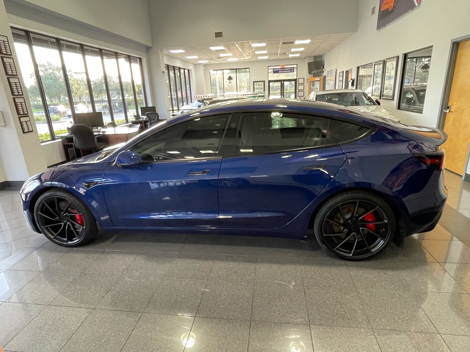 Used 2025 Tesla Model 3 Performance with VIN 5YJ3E1ET7SF013730 for sale in Jacksonville, FL