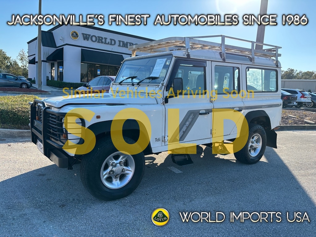 Certified 1997 Land Rover Defender 110 5-Door 300 TDI - (Collector Series)