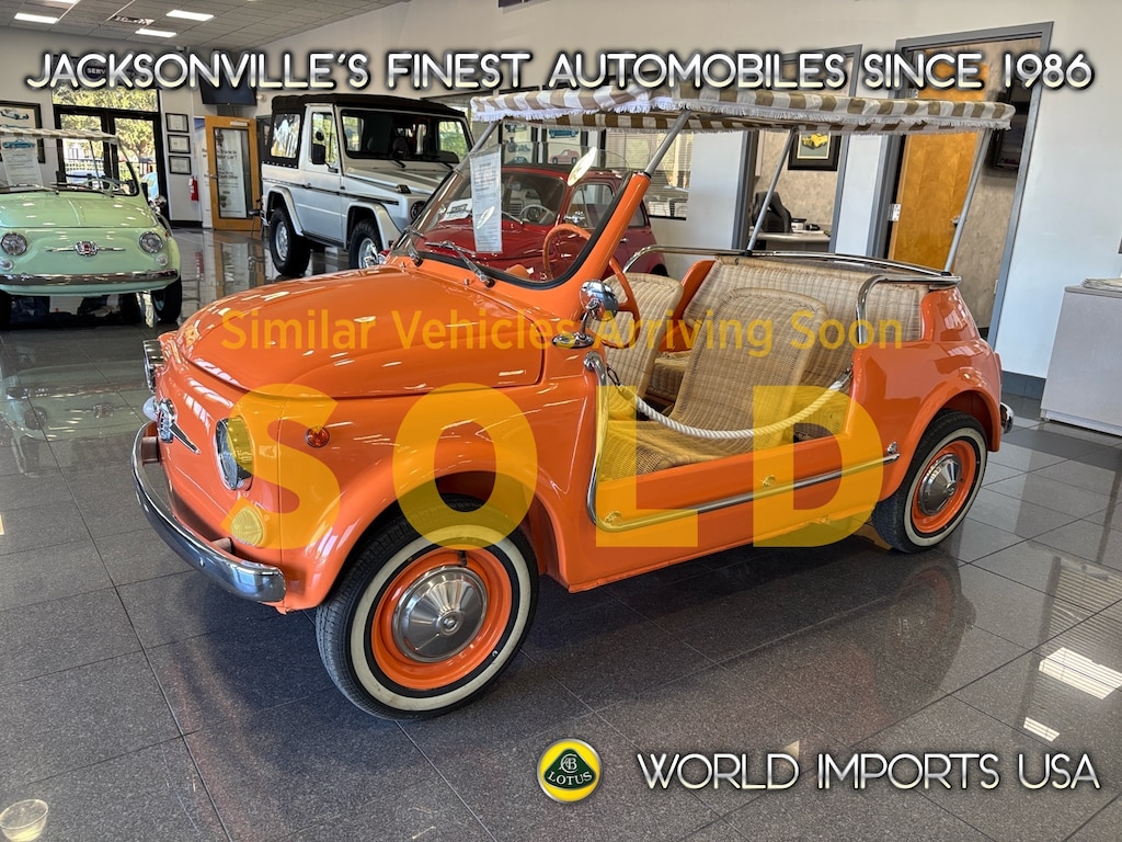 Certified 1971 FIAT Jolly 500 - (Frame-ON Restoration)
