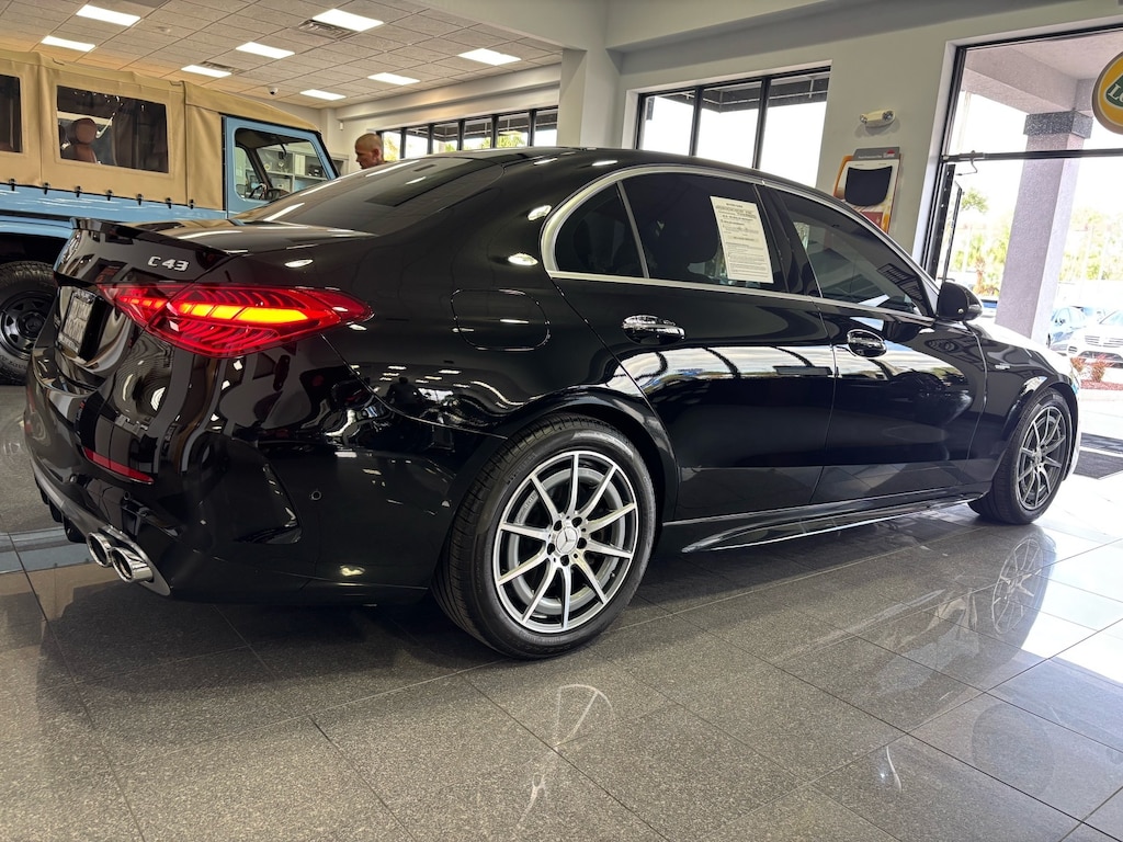 Certified 2024 Mercedes-Benz AMG C 43 4MATIC Sedan