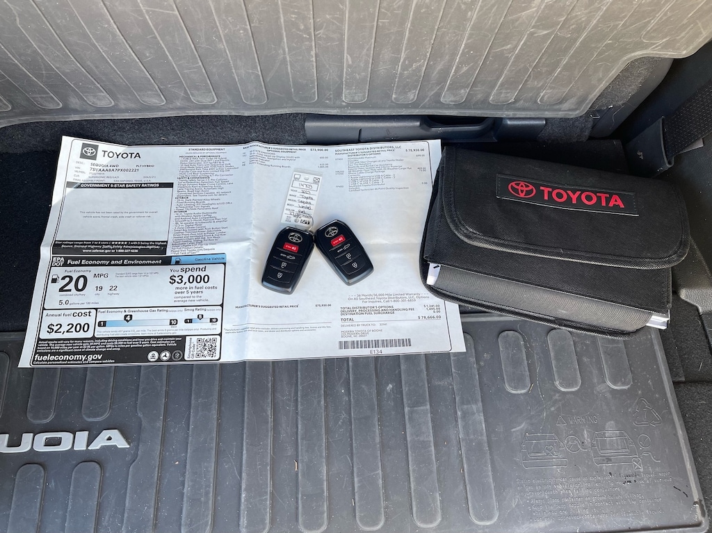 Certified 2023 Toyota Sequoia Platinum