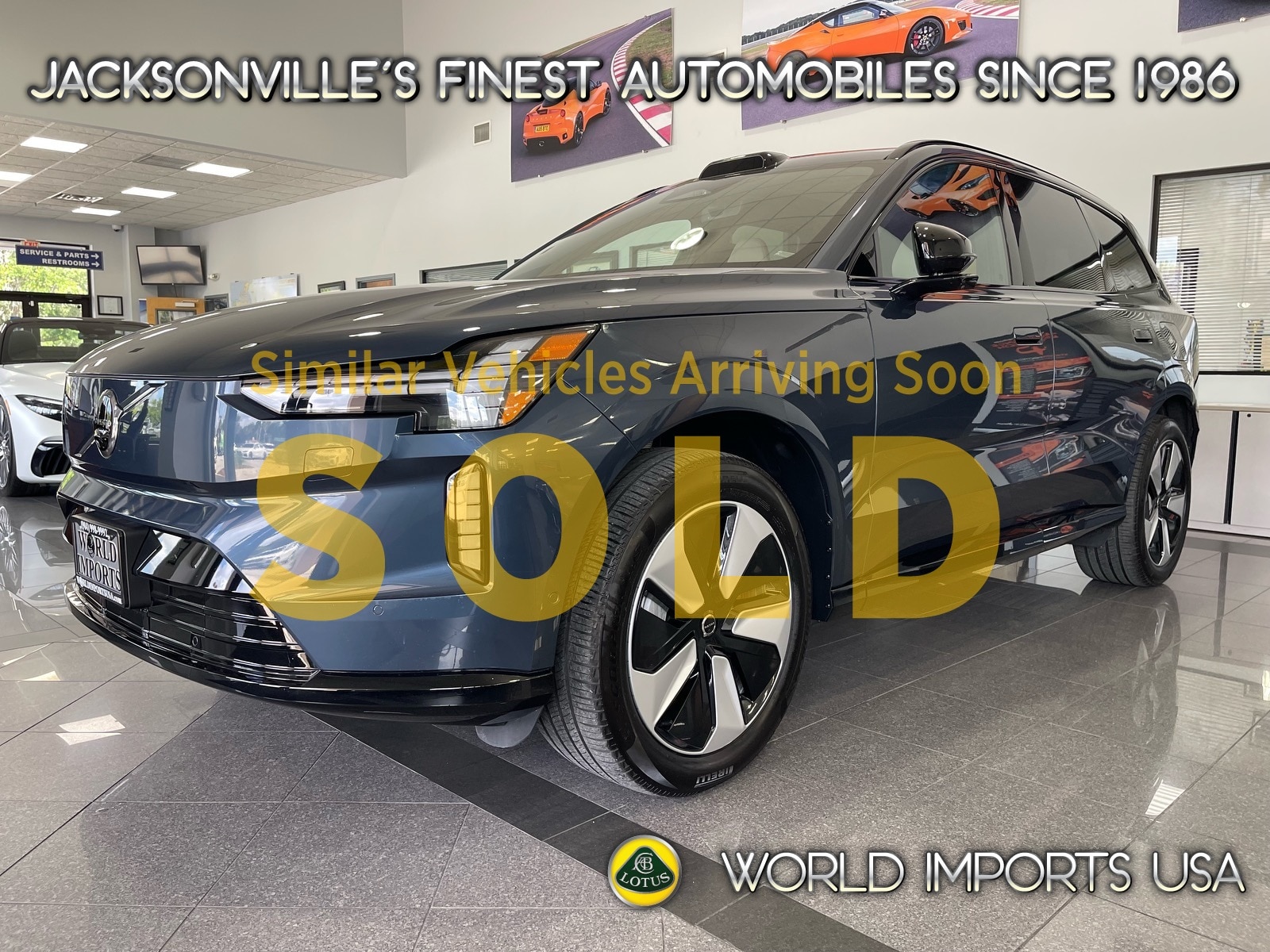 Certified 2025 Volvo EX90 Plus with VIN 7JDEV3KK2SG005886 for sale in Jacksonville, FL