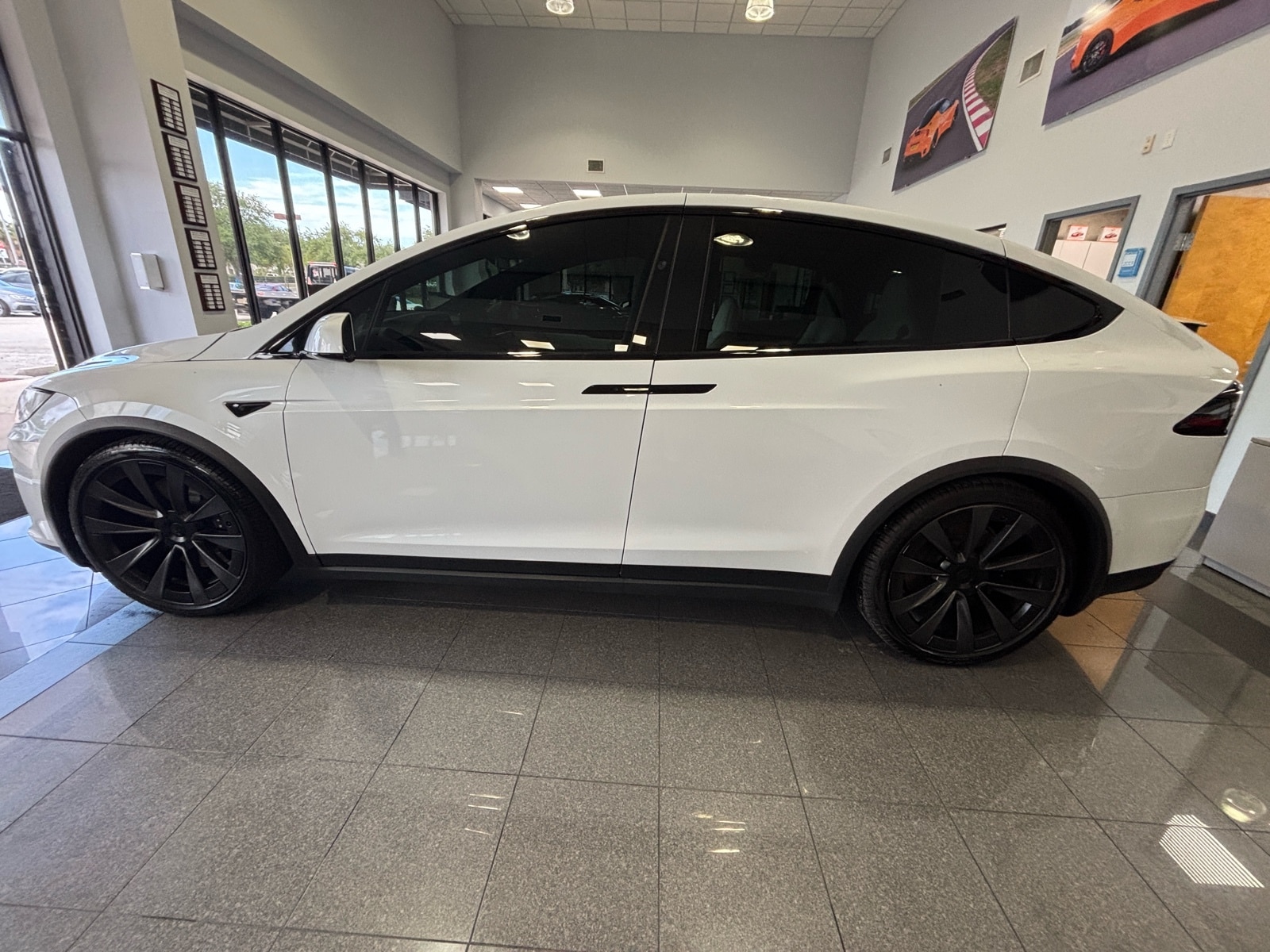Certified 2023 Tesla Model X Long Range with VIN 7SAXCBE5XPF381280 for sale in Jacksonville, FL