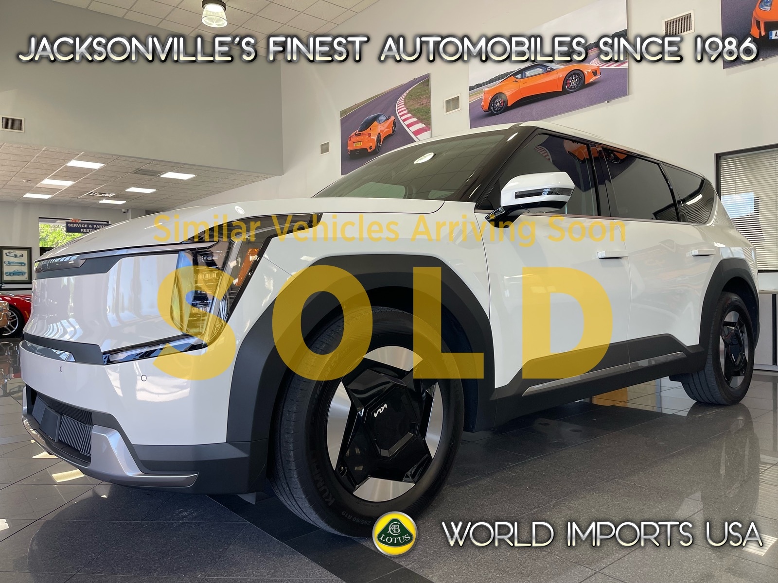 Certified 2024 Kia EV9 Light L/R with VIN KNDAB5S1XR6033292 for sale in Jacksonville, FL