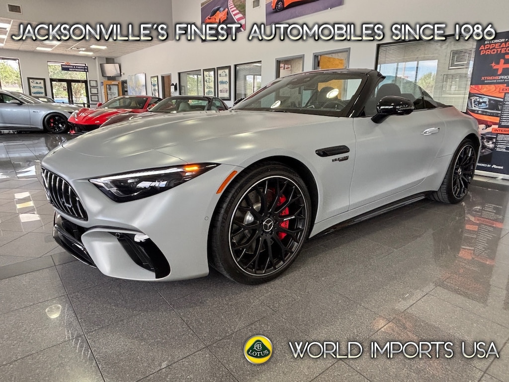 Certified 2022 Mercedes-Benz SL55 AMG Roadster - NEW $148,085.00