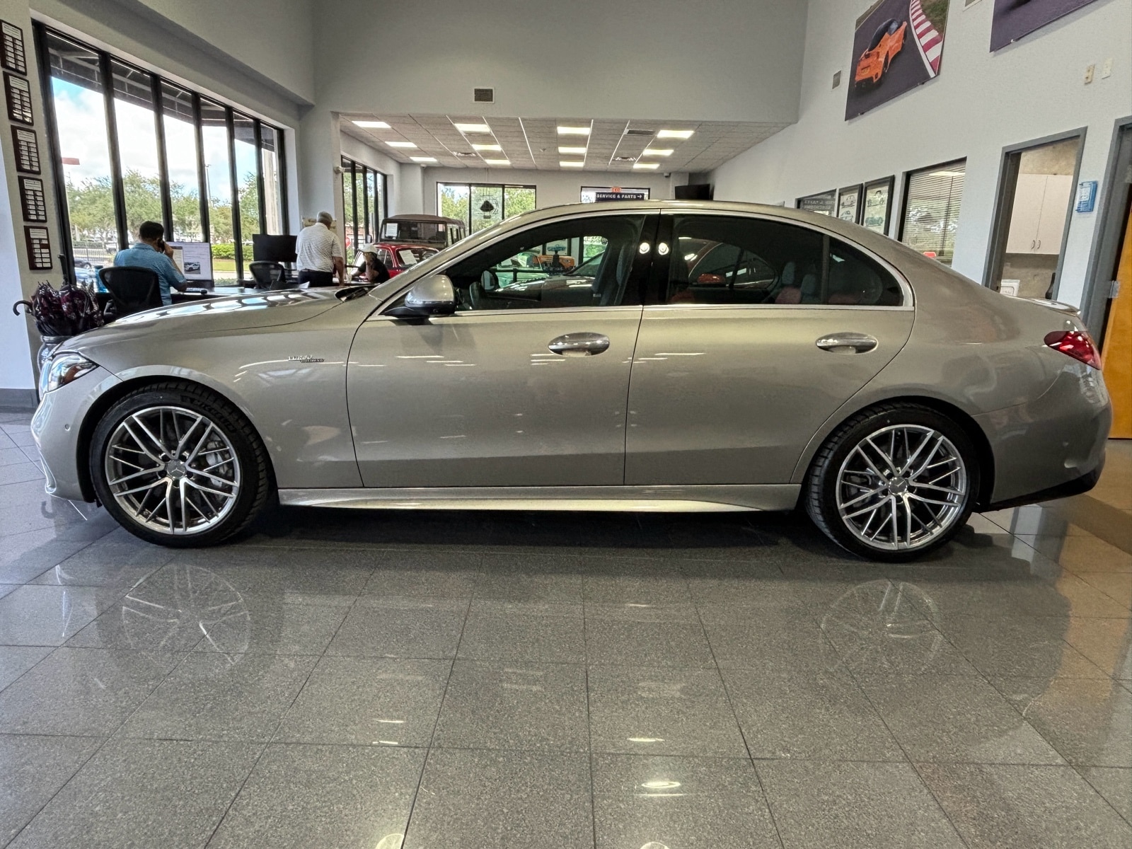 Certified 2023 Mercedes-Benz C-Class Sedan AMG C43 with VIN W1KAF8HB6PR150519 for sale in Jacksonville, FL