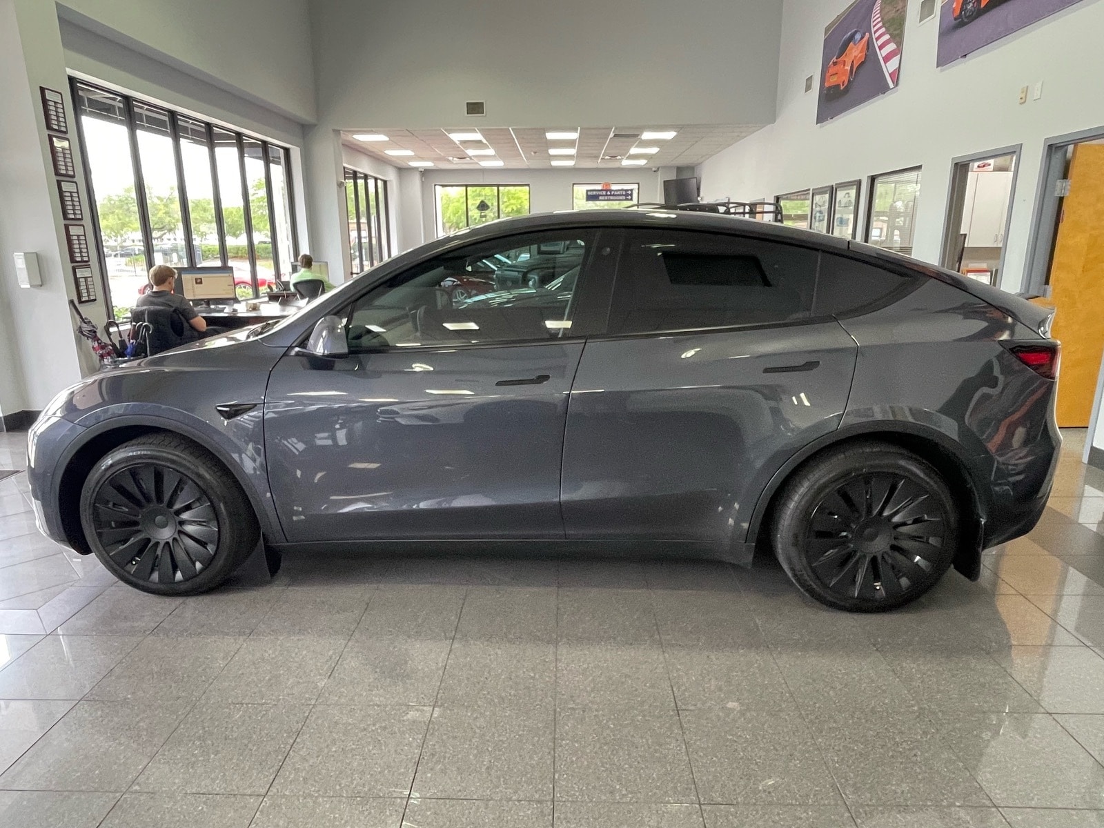 Certified 2021 Tesla Model Y Long Range with VIN 5YJYGAEE3MF284935 for sale in Jacksonville, FL