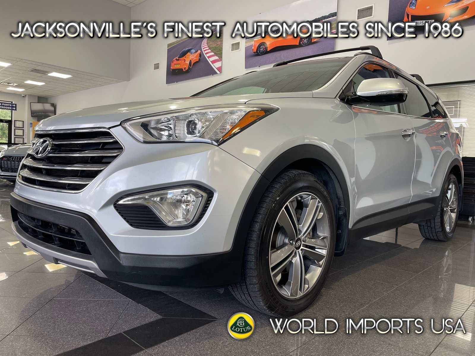 Certified 2014 Hyundai Santa Fe Limited with VIN KM8SRDHF6EU083377 for sale in Jacksonville, FL