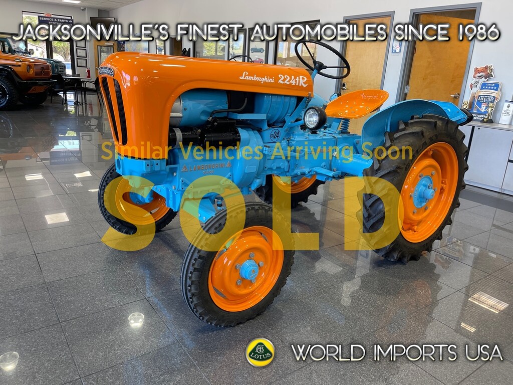 Certified 1962 Lamborghini Tractor 2241R Tractor - (Collector Series)