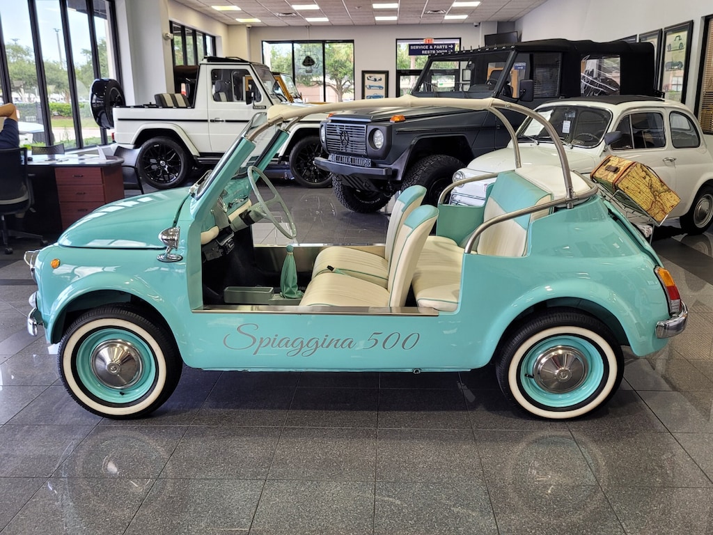 Certified 1969 FIAT 500 Jolly - (Restored Collector Series) Convertible