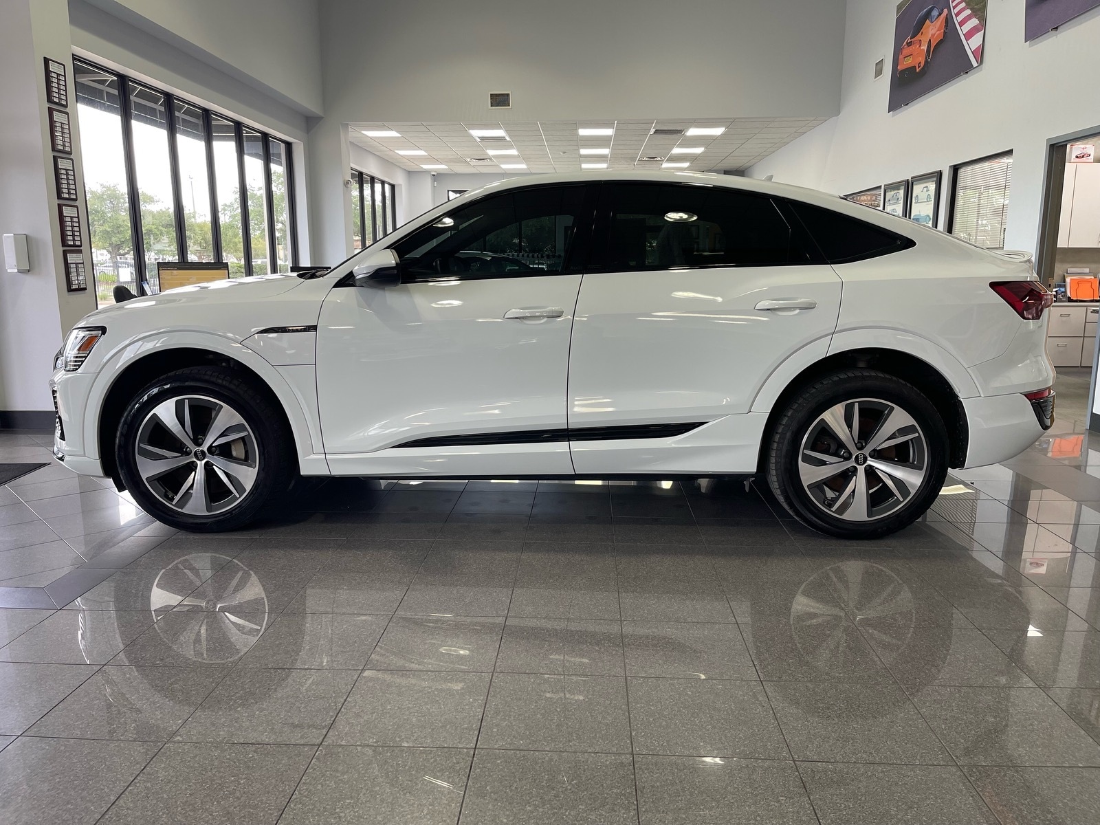 Used 2024 Audi Q8 Sportback e-tron Premium with VIN WA1BAAGE5RB049607 for sale in Jacksonville, FL